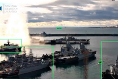 Был носителем крылатых ракет 'Калибр': СБУ поразила российскую подводную лодку в Новороссийске. Видео