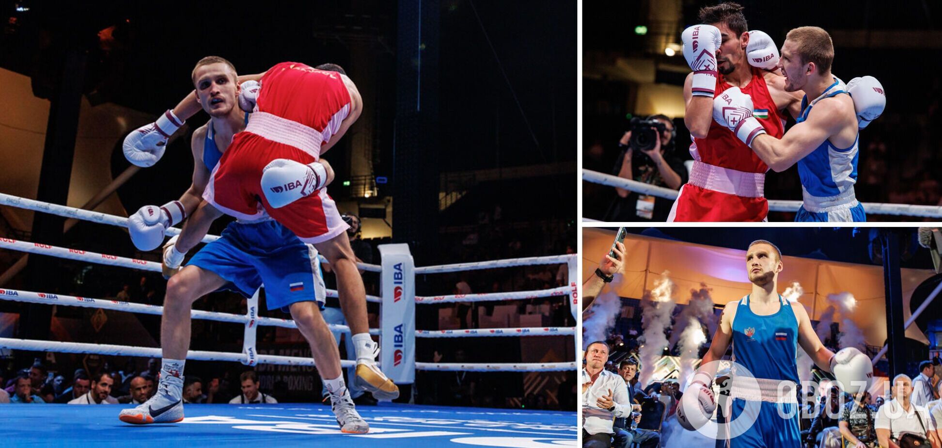 Россиянин укусил соперника в финале ЧМ по боксу, но вместо дисквалификации получил 'золото'. Видео