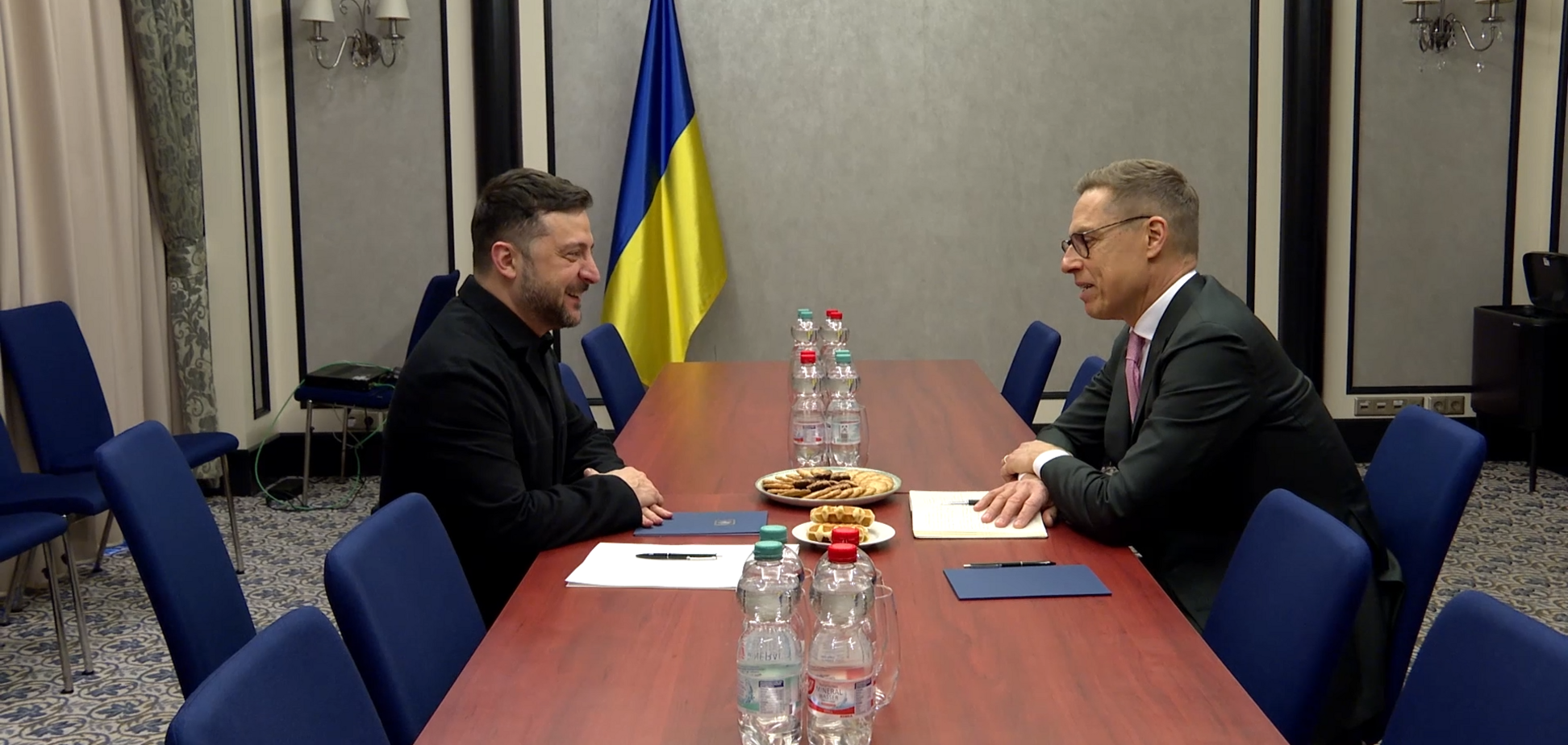 Александр Стубб і Володимир Зеленський