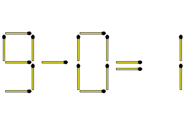 Додайте лише один сірник: головоломка на кмітливість
