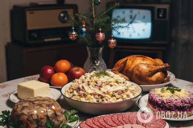 Були на кожному столі: що традиційно готували в СРСР на Новий рік