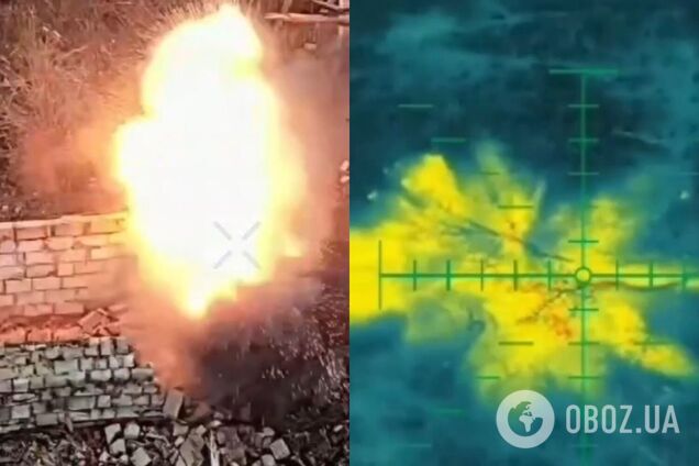 Знищено укриття, виведено з ладу техніку: прикордонники показали удари по ворогу на Північно-Слобожанському напрямку. Відео