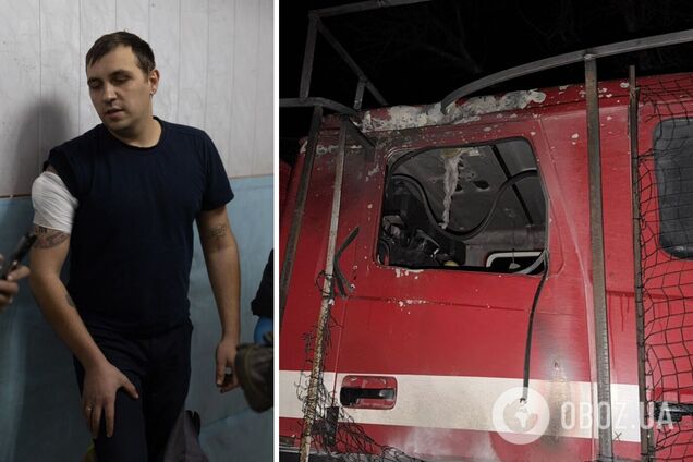 В Дружковке оккупанты атаковали FPV-дроном спасателей, когда они ехали на вызов о пожаре: есть пострадавшие. Фото