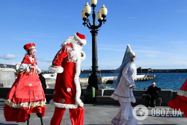 Росіяни не збираються на Новий рік в окупований Крим: лякають вибухи й відсутність грошей