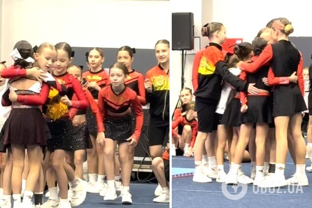 'Такі маленькі, а вже Люди з великої букви!' Мережу розчулило відео, як юні спортсменки підтримують одна одну на змаганнях у Дніпрі