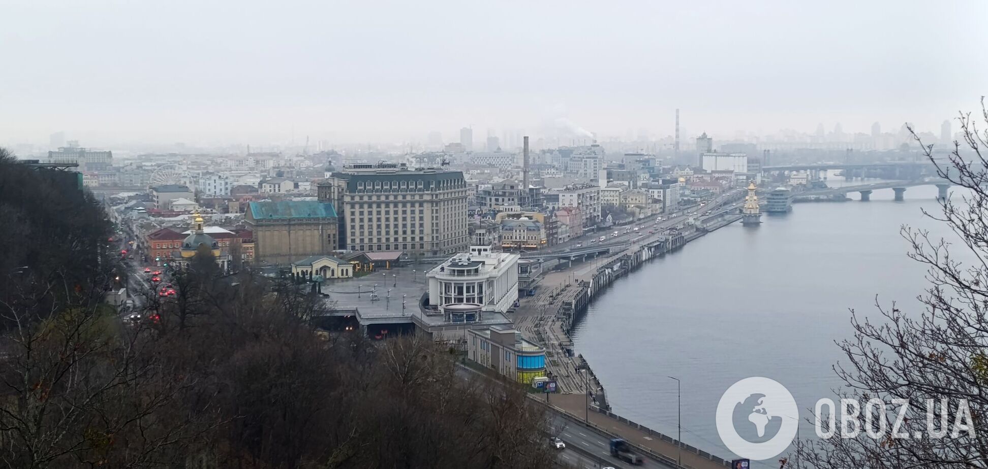 Без осадков и до +6°С: прогноз погоды по Киевской области на 18 декабря