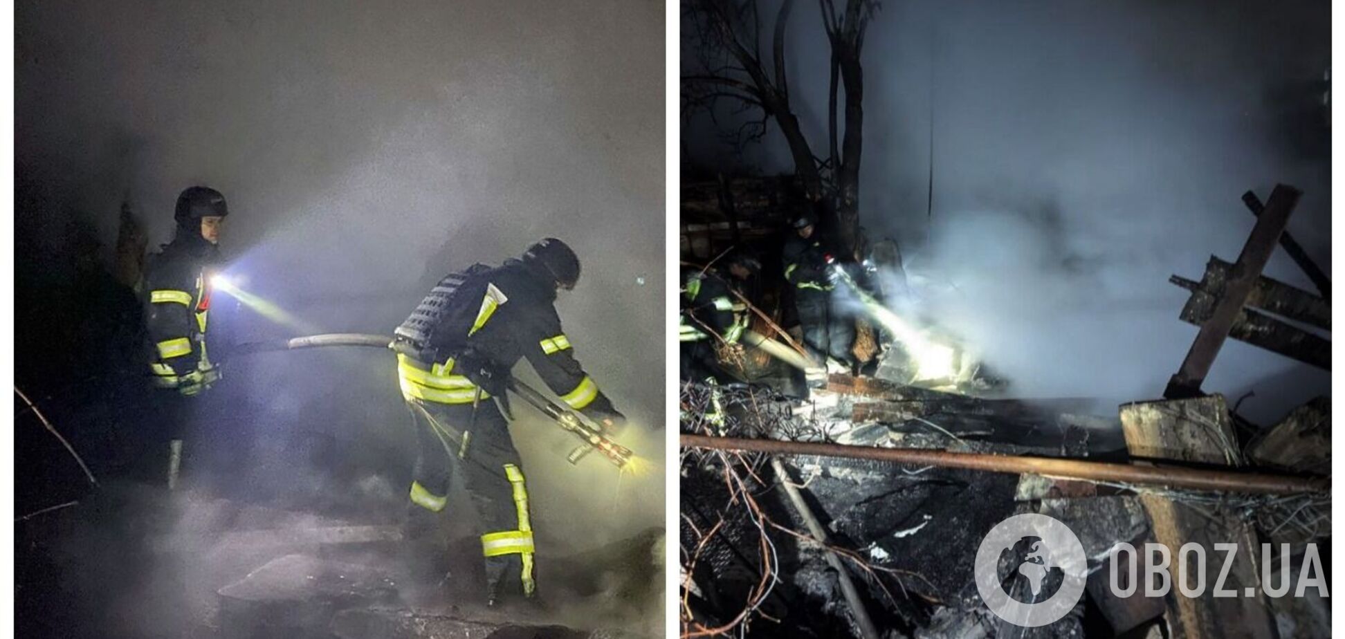 В Кривом Роге из-за вражеской атаки произошли пожары: пострадали четыре человека. Фото