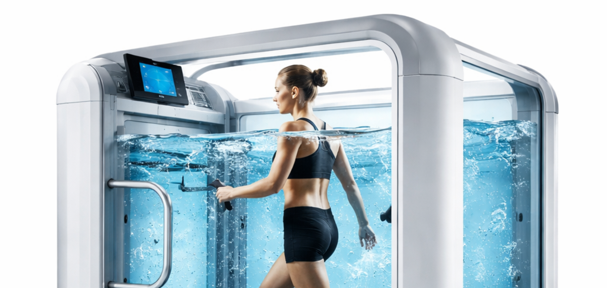 Бег в воде без боли: что дает подводная беговая дорожка для здоровья