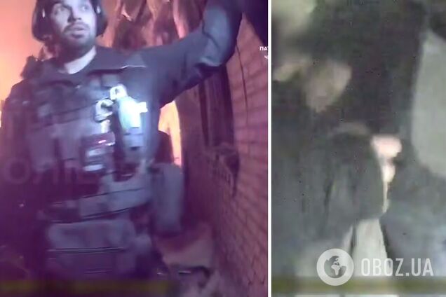 'Давайте дітей': перші хвилини після російського обстрілу Черкас з бодікамер патрульних. Відео