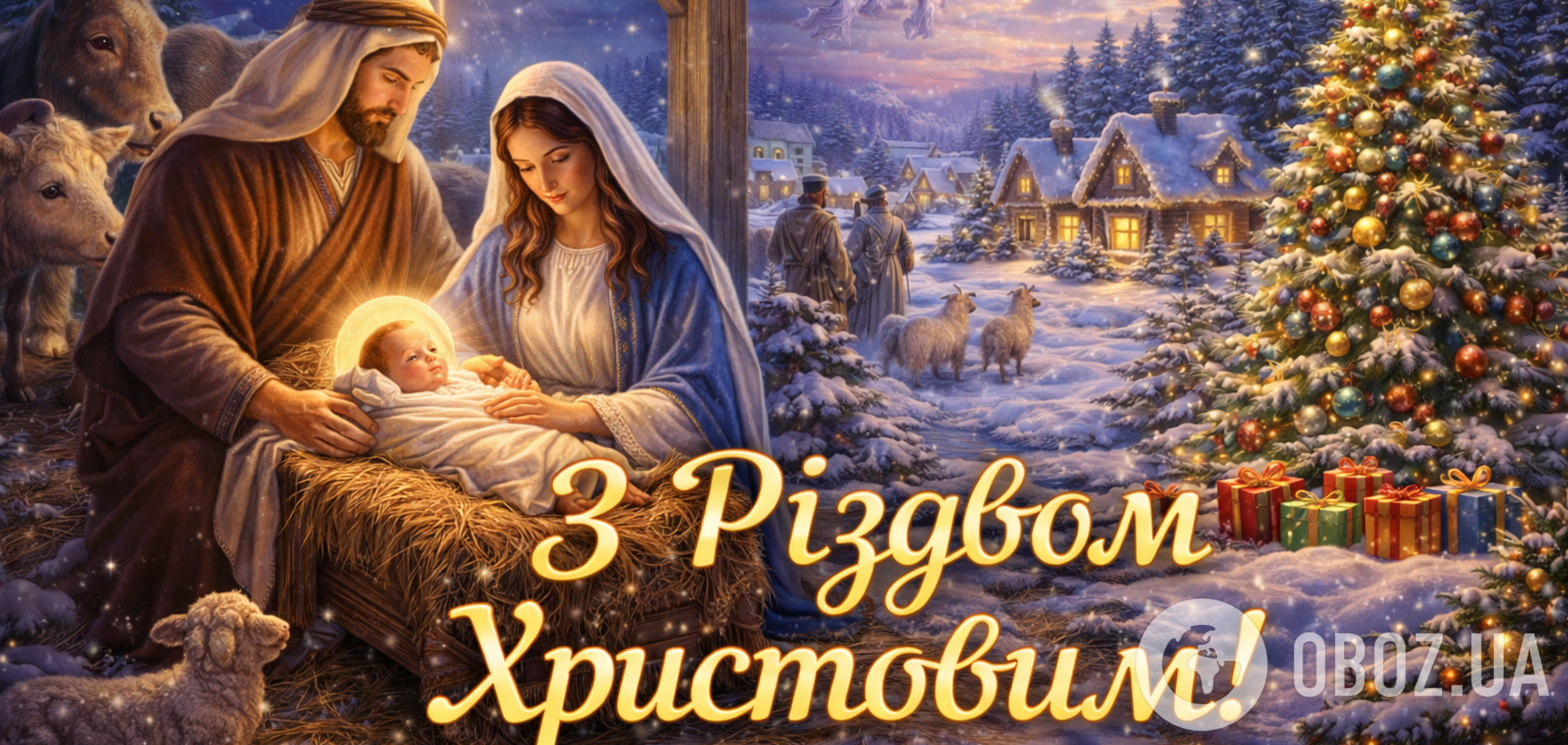 Картинки з Різдвом: привітання, листівки, красиві побажання для рідних і близьких