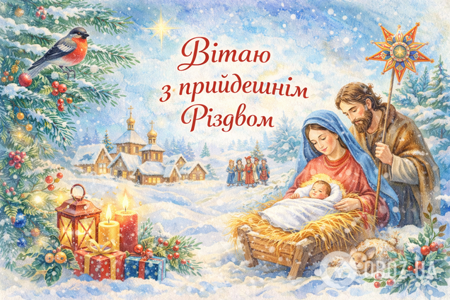 З прийдешнім Різдвом Христовим і Новим роком: теплі привітання