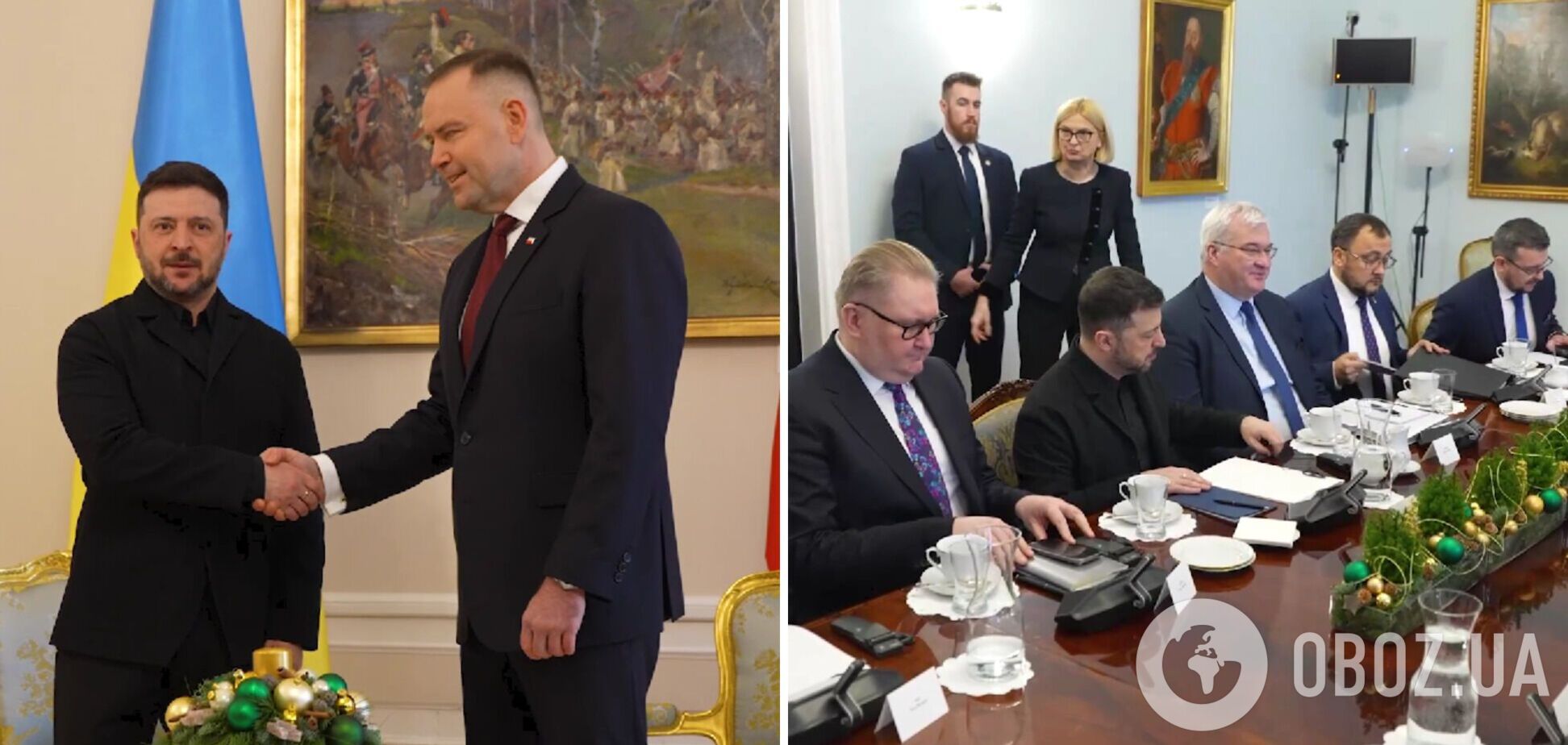 Зеленский в Польше встретился с Навроцким, Туском и не только: как прошли переговоры. Видео