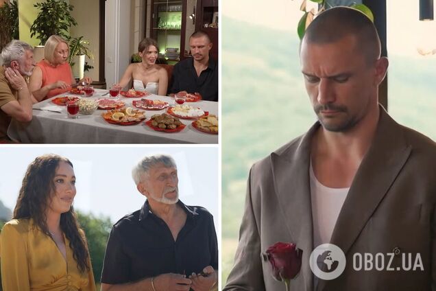 Знакомство с семьей Цымбалюка, откровенные разговоры и необычная церемония роз: как прошел десятый выпуск 'Холостяка 14'. Фото