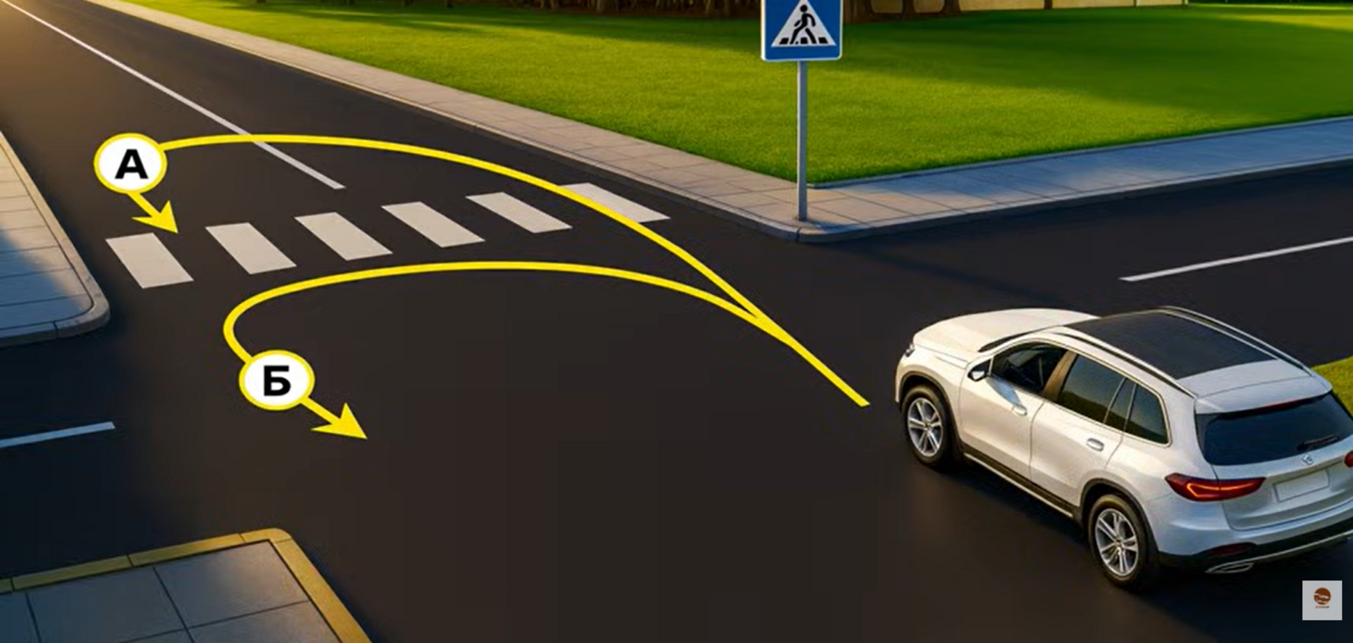 Який варіант розвороту – за правилами? Тест для водіїв