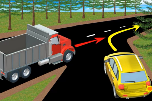 Хто поступиться дорогою? Завдання з ПДР
