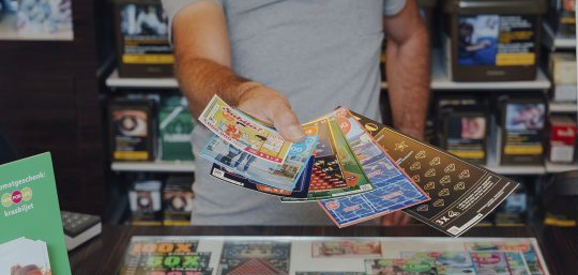 Лотерейные билеты. Иллюстрация