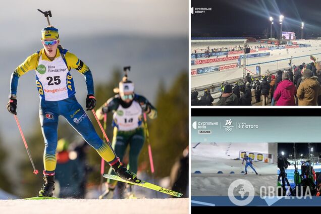 Український уболівальник зіпсував гонку біатлоністці збірної України на Кубку світу у Швеції