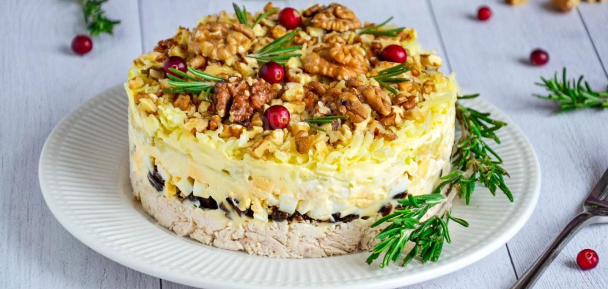 Салат 'Венера' для новорічного столу: найпростіший рецепт ефектної страви