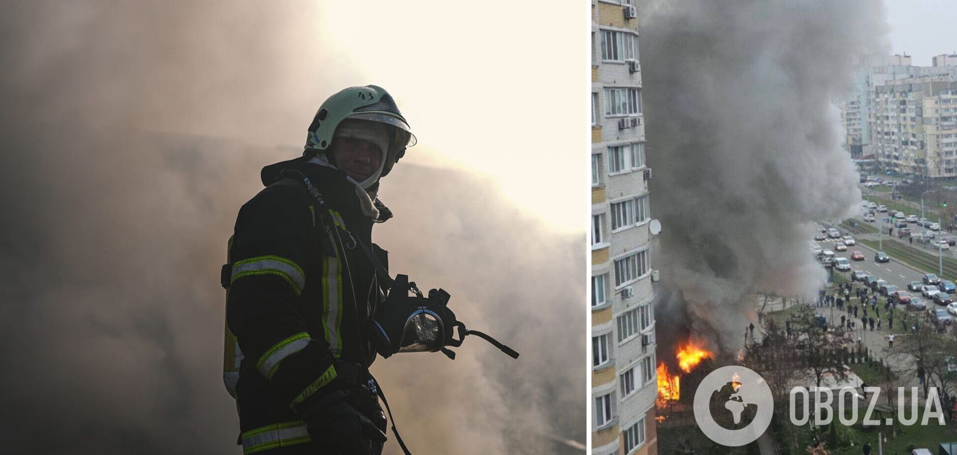 В Киеве в результате масштабного пожара полностью выгорело кафе: подозревают взрыв генератора. Подробности, фото и видео