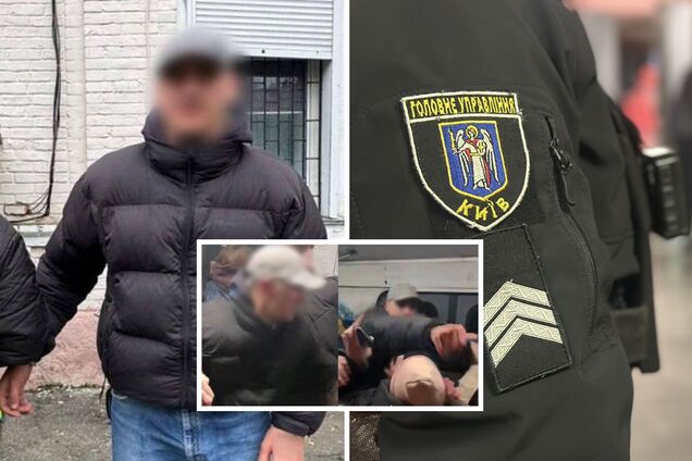 В Киеве мужчина в вагоне метро распылил газовый баллончик и устроил драку.  Фото
