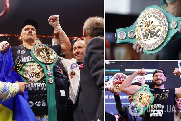 Усик продал свой чемпионский пояс WBC, принадлежавший Фьюри, за один миллион долларов