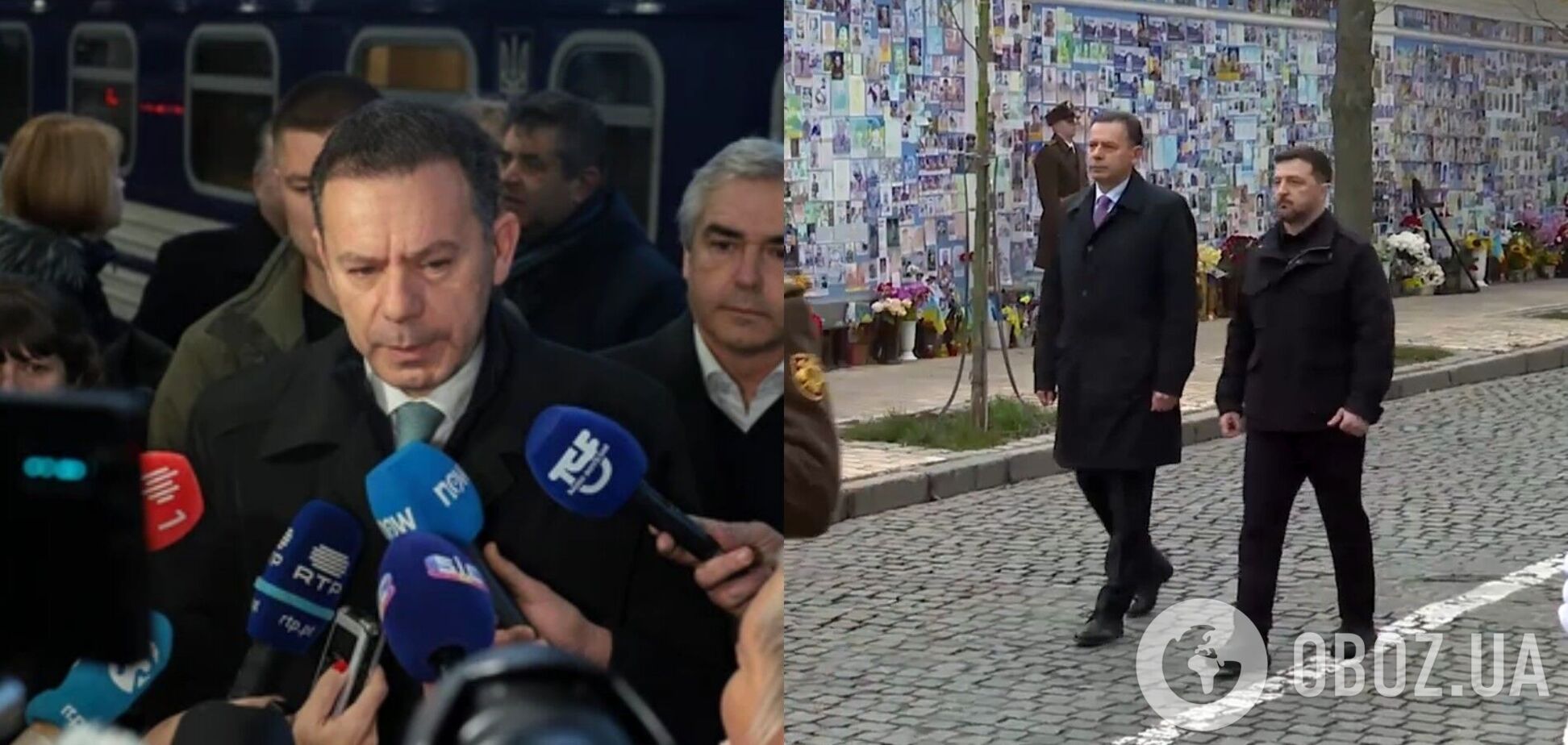 Премьер Португалии приехал в Киев: фото и видео