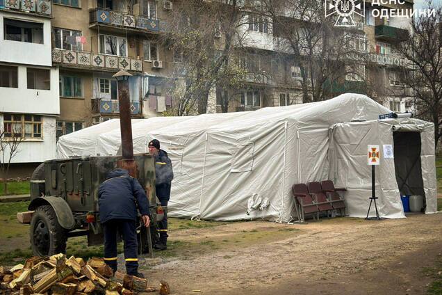 В Одесской области развернули более 660 Пунктов несокрушимости: работают спасатели из 12 регионов Украины. Фото и видео