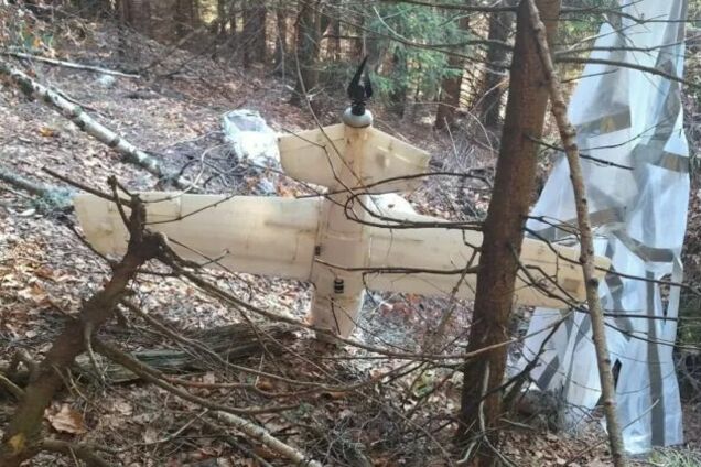 В Румынии нашли дрон с парашютом, который застрял среди деревьев: подробности