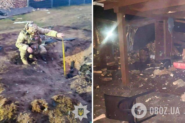 РФ ударила по объекту инфраструктуры на Ривненщине: полиция показала последствия. Фото