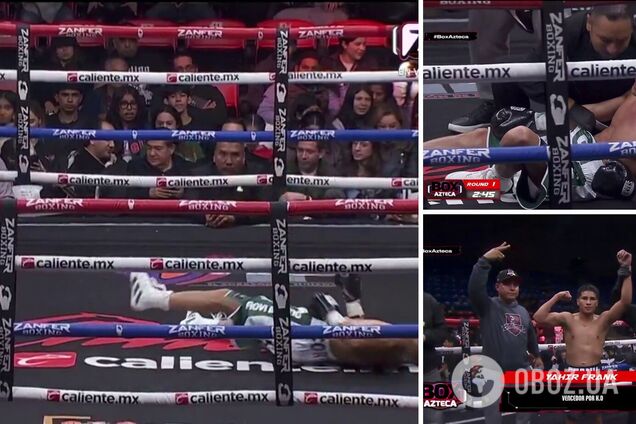 Бій тривав 14 секунд. Боксер-фаворит сенсаційно програв нокаутом першим же ударом. Відео