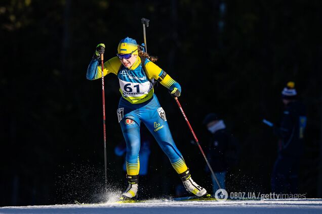 Украина завоевала 'серебро' в женской эстафете Кубка IBU по биатлону