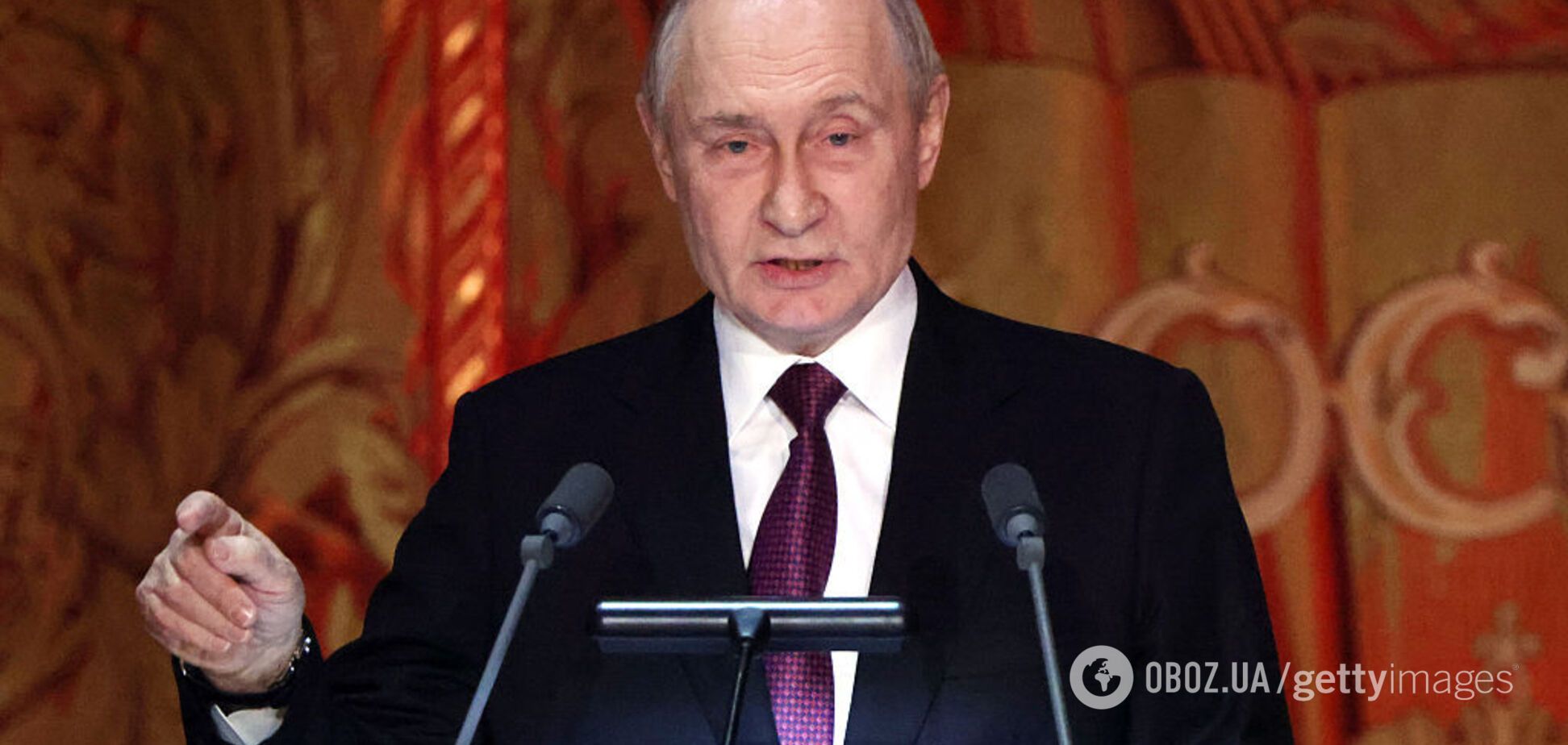 'Закоханий' Путін