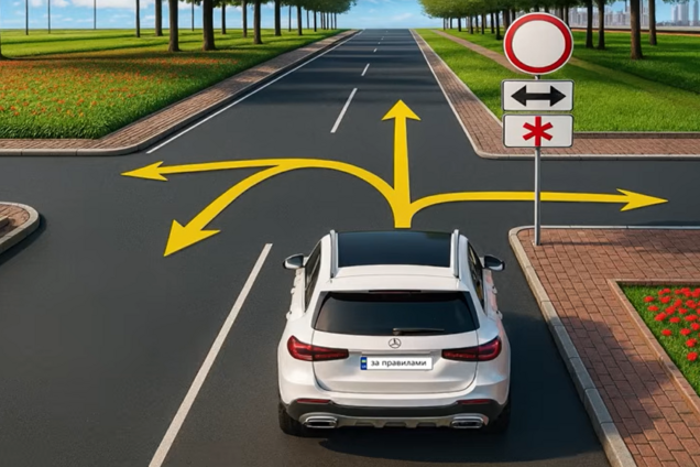 Куда сможет проехать водитель? Тест на знание ПДД