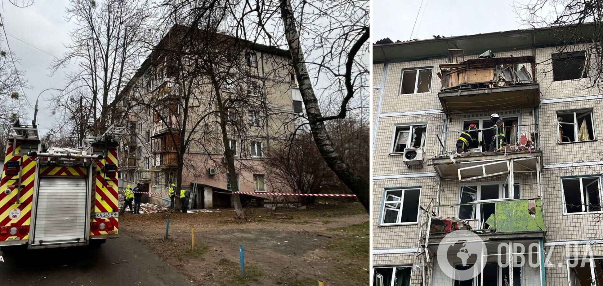 'Прямо над моей головой пролетел': киевлянка рассказала о моменте атаки 'Шахеда' в жилой дом. Видео