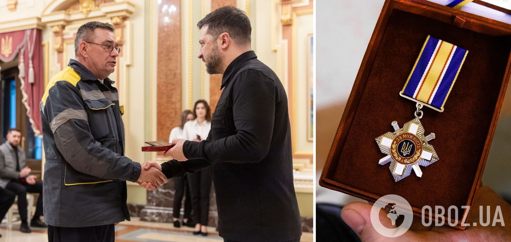 Зеленський нагородив 10 енергетиків ДТЕК за повернення світла після обстрілів