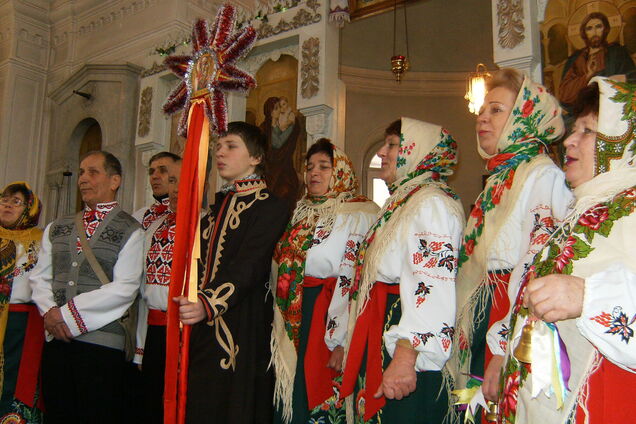 Як колядували 100 років тому: унікальні фото з Волині