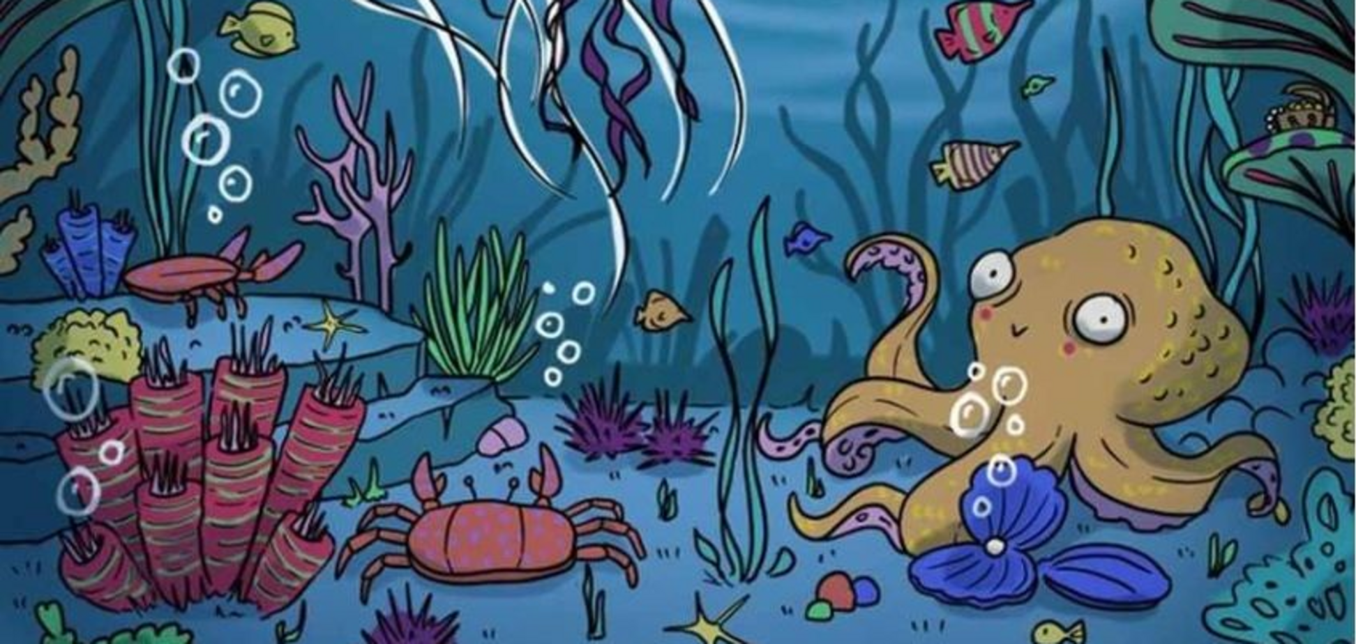 Где спрятали сокровище? Головоломка для самых внимательных