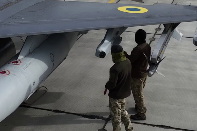 'Держим небо': в Воздушных силах показали, как отражали массированную атаку РФ. Видео