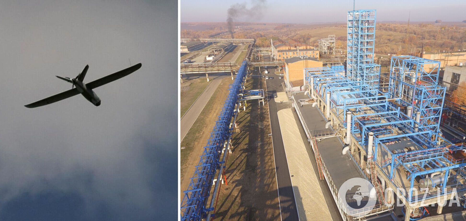 У Тульській області дрони атакували завод із виробництва каучуку: спалахнула пожежа. Фото і відео