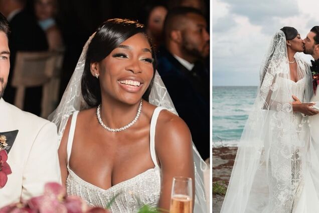 Пʼять днів святкування і 10 суконь нареченої: як пройшло помпезне весілля актора Андреа Преті та тенісистки Вінус Вільямс