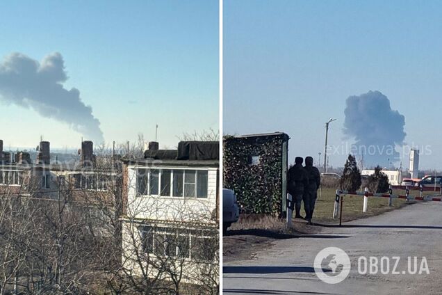 Была серия взрывов: в России поражен Новошахтинский нефтеперерабатывающий завод, вспыхнул пожар. Фото и видео