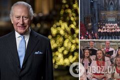 Украинский хор исполнил 'Щедрик' во время рождественской речи короля Чарльза III. Видео