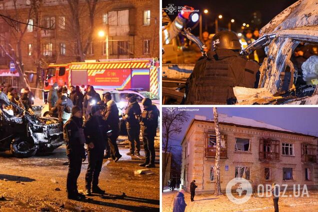 Россия атаковала Харьков КАБами: горят автомобили, есть погибшие и пострадавшие