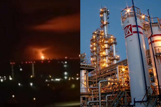 У російському Волгограді пролунали вибухи в районі НПЗ 'Лукойл'. Відео