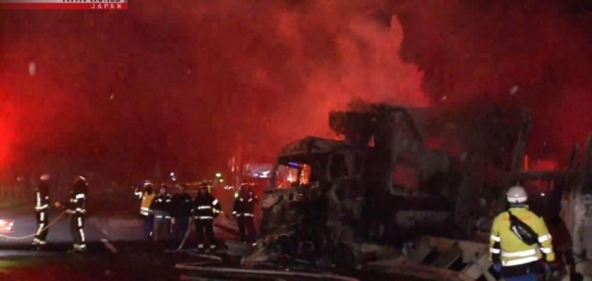 У Японії сталась масштабна ДТП за участю понад 50 авто: є загиблі, багато поранених