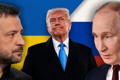 Владимир Зеленский, Дональд Трамп, Владимир Путин, Владимир Путин