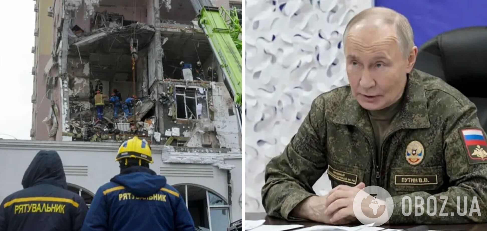 Зеленський: ми хочемо миру, а Путін – людина війни і боїться це визнавати