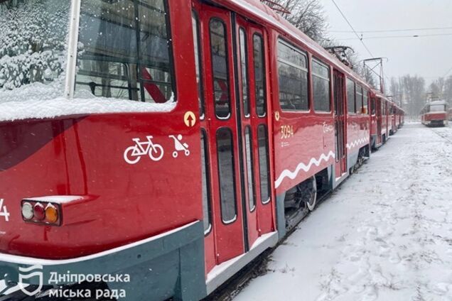 Последняя партия трамваев из Лейпцига выходит на маршруты Днепра уже со следующей недели