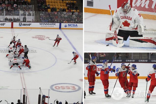 Молодежный чемпионат мира по хоккею начался со скандала. Видео