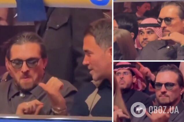 Не увійшло в трансляцію. На камеру потрапило, що витворяв Усик під час чемпіонського бою в Ер-Ріяді. Відео